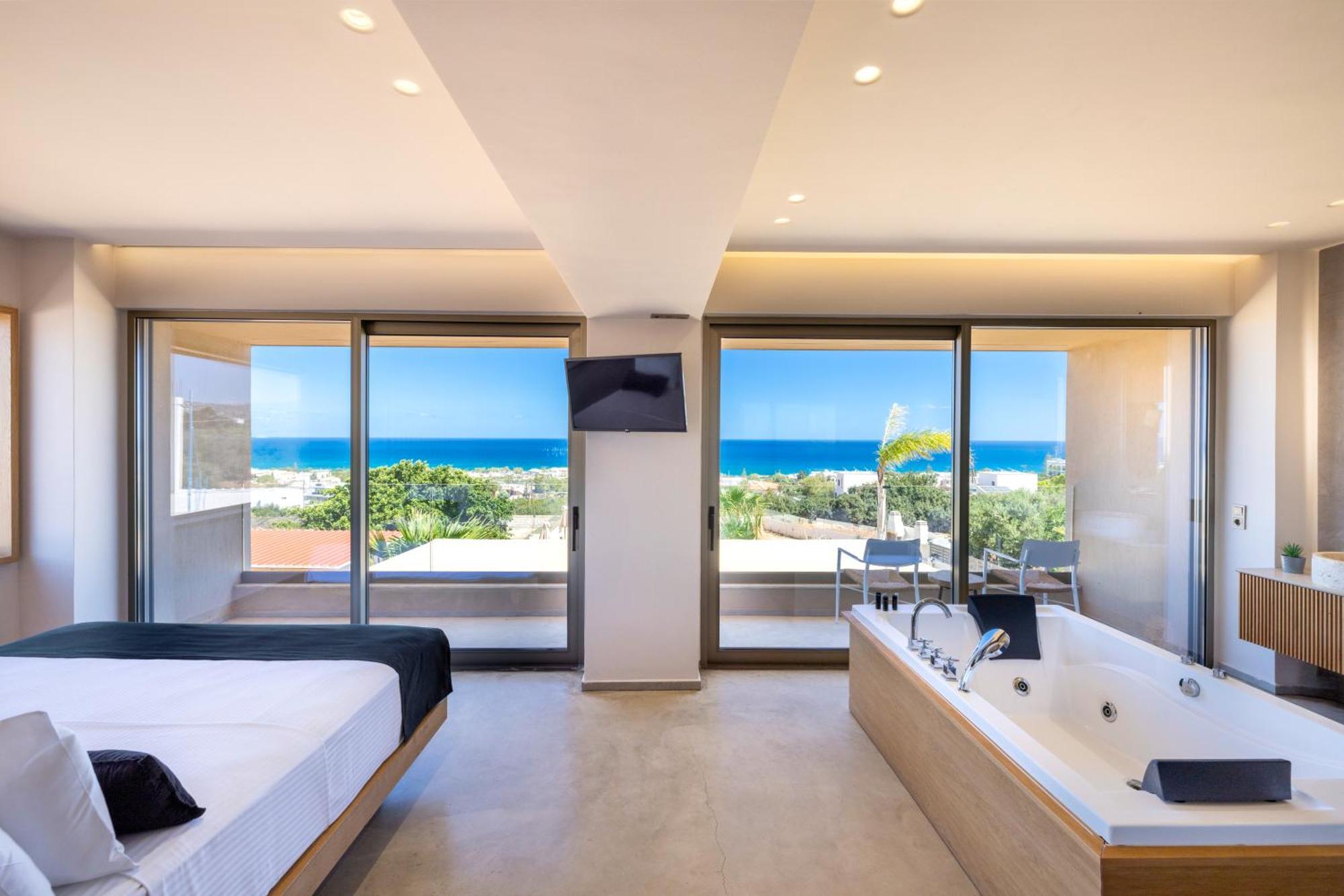 Casa Tequiero, An Ethereal Seaview Retreat, By Thinkvilla Hersonissos  Exteriér fotografie