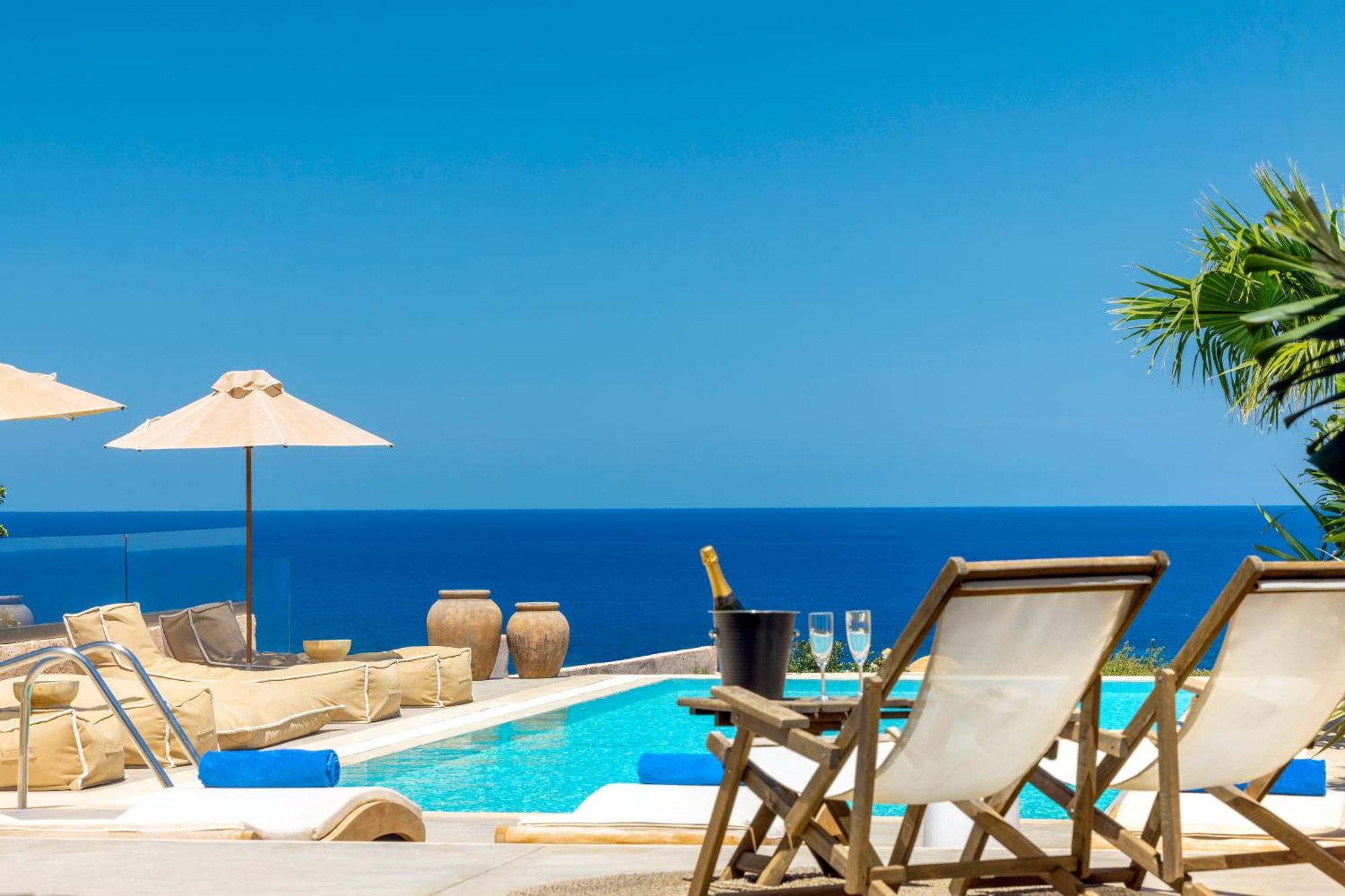 Casa Tequiero, An Ethereal Seaview Retreat, By Thinkvilla Hersonissos  Exteriér fotografie